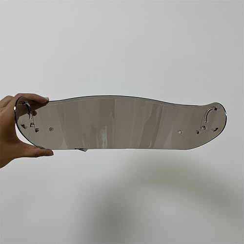 Miniatura 5 de Escudos de casco para SHOEI GT Air Neotec CNS-1 TC-5 TC-9 GT Air casco de cara completa lente Moto Casco parabrisas (Revo transparente plateado)