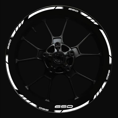 Autocollants de roue Kawasaki Z650 anti-rayures pour protéger les jantes moto
