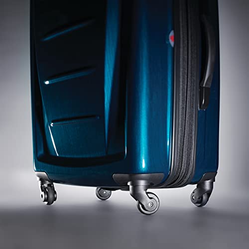 Image of Samsonite Polycarbonate Deep Blue Suitcase