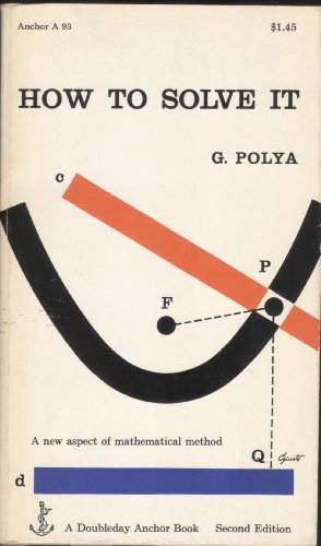 How to Solve it: A New Aspect of Mathematical M... B000E5DOHW Book Cover