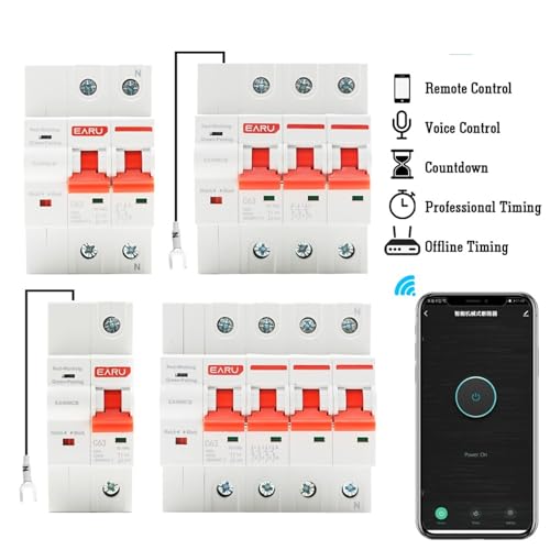 Télécommande vocale Smart Life interrupteur intelligent pour éclairage - 2