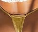 Sohimary 409 Damen Mini Glitzer String Tanga XS S M 32 34 36 38 Gold