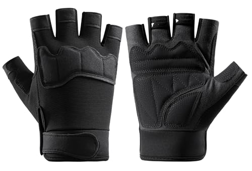 Fingerless Outdoor Gloves for Cycling and Riding