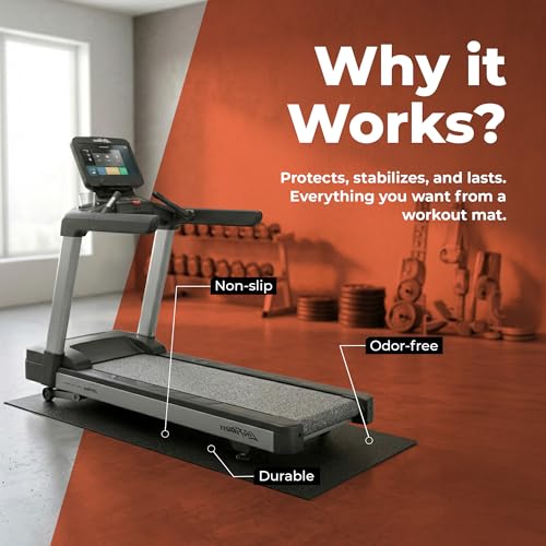 Alfombrilla SuperMats 12GS protectora para cintas de correr y elípticas 6
