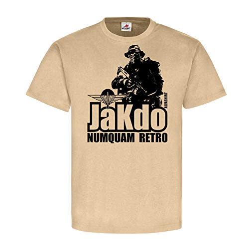 T-shirt de chasse beige pour bivouac et randonnée en forêt taille L