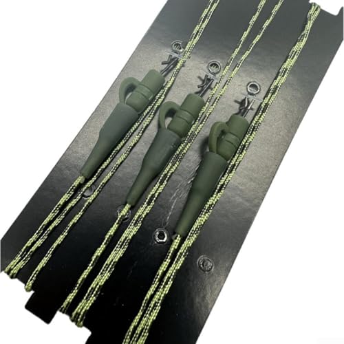 3 Pack Líderes de Pesca Heli Kable para Carpa Tipo A miniatura 3