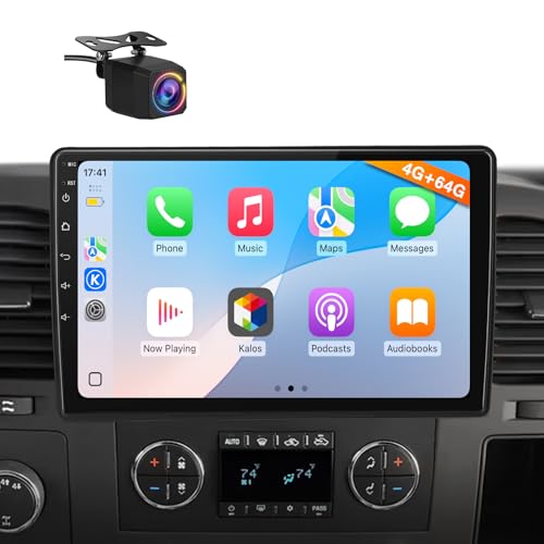 Image of AWESAFE Car Radio Stereo 64ROM for Chevy Silverado 2007-2013 GMC Sierra