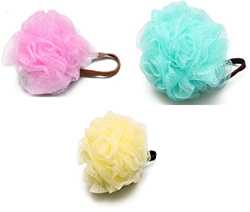 Image of Bath Body Brush Loofah for Men & Women with Long Handle | Body Bath Brush | Back Scrubber for Bathing ( Assorted) (Pack of 2)