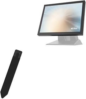 BoxWave Stylus Pouch Compatible with Microtouch SK-150P-A1 (15 in) - Stylus PortaPouch, Stylus Holder Carrier Portable Self-Adhesive for Microtouch SK-150P-A1 (15 in) - Jet Black