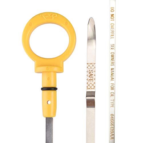 Engine Oil Dipstick 04666139AA 917-320 Compatible with Chrysler 2007-2010 Town & Country 2006-2008 Pacifica 3.3L 3.8L 2006-2010 Grand Caravan Stainless Steel Dipstick