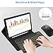 COEZFE Backlit Bluetooth Keyboard and Mouse Set, Ultra-Slim Wireless Keyboard and Mouse with 7-Color Backlit for iPad/Samsung Tablets/Lenovo Tablets & Other iOS Android Windows Devices, UK Layout