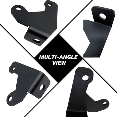 Image of CB Radio Antenna Spare Tire Mount Bracket for 2007-2018 Jeep Wrangler JK JKU Unlimited Rubicon Sahara 2 /4 Door, No-Drill Steel Antenna Holder for Offroad Ham Radio Scanner Whip Antennas