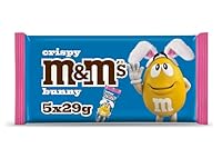 M&Ms Crispy Multipack Chocolate Easter Bunny 5 x 29g