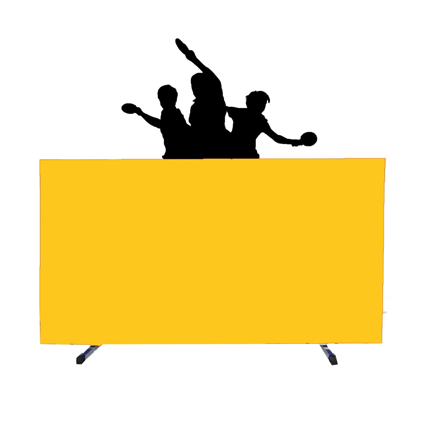 Divisori resistenti per campi da ping pong per competizioni e allenamento, ideali per aree gioco e cantine