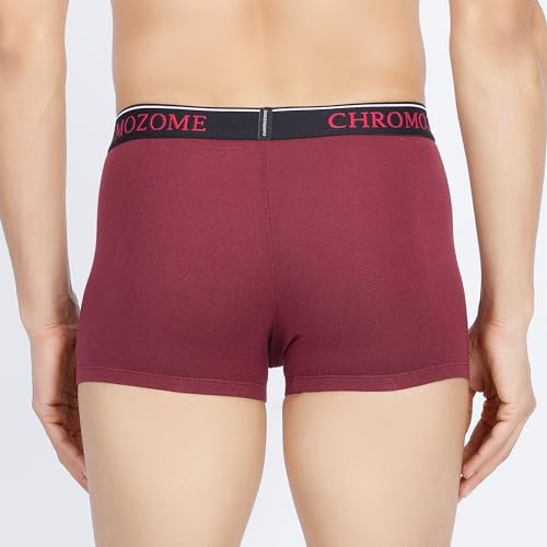 Image of Chromozome Mens Cotton-Stretch Trunks (Pack of 2)
