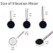 20PCS Vibration Motor DC3V 12000rpm Mini Vibration Motor Vibrating Motors for Projects Electronic Device Repair Single Board Computers Project Classroom Project Bristle Bots Cable 2in