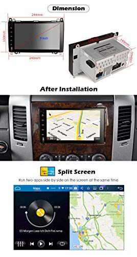 IW.HLMF Autoradio Android 10.0 da 9 Pollici per