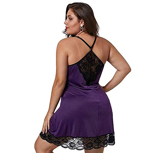 Sexy Lingerie Dames Sexy Diepe Hals Kanten Lingerie Comfortabele Nachtkleding Jurk Ondergoed G-String Nachthemd Lingerie… - Afbeelding 4