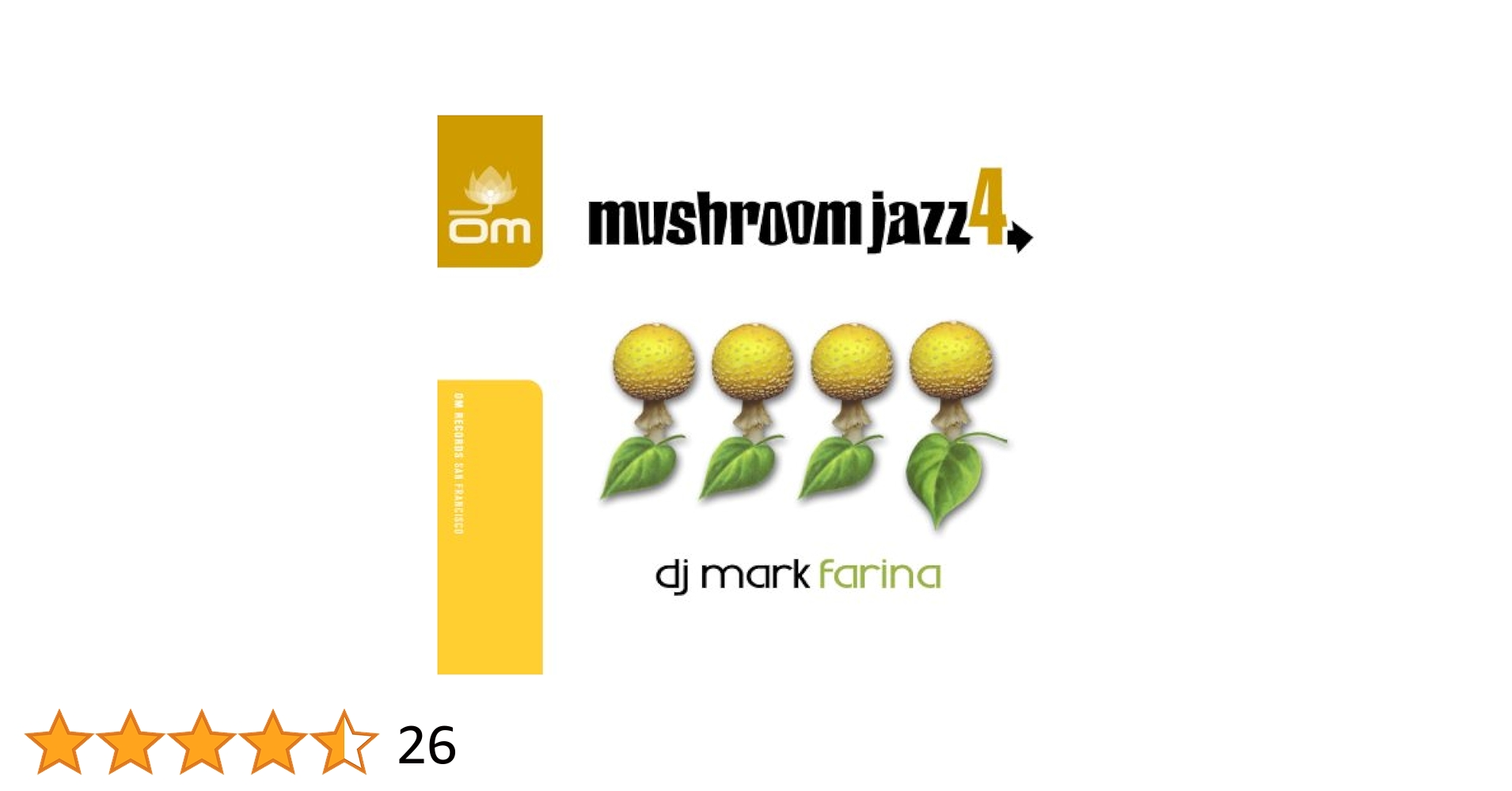 カ*ズ様 DJ MARK FARINA mushroomjazz 4 レコード カ*ズ様 DJ MARK FARINA mushroomjazz 4 レコード DJ Mark