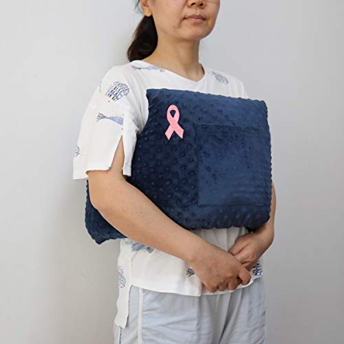 Rainbowstar Mastectomy Chest Pillow For Breast Cancer Surgery Lumpectomy Reconstruction Chest Healing Protector Post-Surgery Recovery Support Patient Care thumb #4