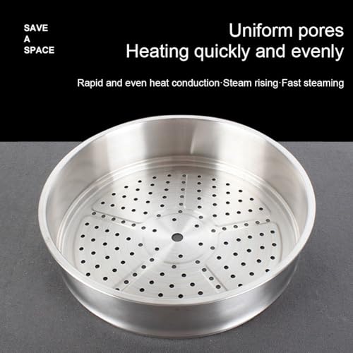 Cesta de acero inoxidable de 28 cm con diseño resistente para cocina 3