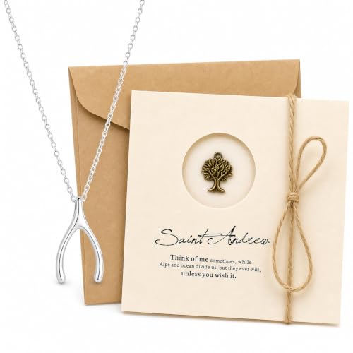 Cadeau d'anniversaire amie avec ce collier porte-bonheur femme Long tiantian