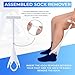 Sock Aid Kit, Premium Sock Puller Aid for Removing Socks or Stockings, with a Super Flexible Sock Aid Device with Long Rope. The Perfect Set for Putting On and Removing Socks or Stockings.