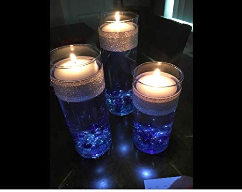 D'light Online Large 3 Inch Floating Candles Bulk Pack For Events, Centerpieces At Weddings, Spa, Pool, Home Décor, For Cylinder Vases, Special Occasions And Holiday Decorations (Ivory, Set Of 72) #TOP6