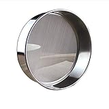 Dieses Sieb ist perfekt, wenn Sie normales Mehl sieben oder hochextrahiertes Mehl herstellen möchten. Sie können auch die Mehlgröße von Zuckerpulver, Kakaopulver, Hirsepulver usw. sieben. Es ist nicht leicht, nach dem Sieben zu agglomerieren, es ist lockerer und schmeckt köstlicher.