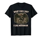 Photo Gallery mothman cryptid urban legend paranormal amante maglietta Photo Gallery mothman cryptid urban legend paranormal amante maglietta