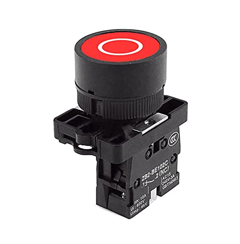Bouton 1NC/1NO de 22 mm avec symbole de flèche XB2 réinitialisation automatique