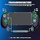 Phone Controller für iPhone/Android Support Phone Case, Mobile Controller mit RGB-Licht, Upgraded Joysticks, Batterie, Turbo, Daumengriffe Handheld Gaming Gamepad, Keylinker APP