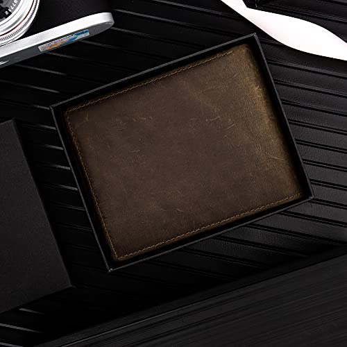 BOBO BIRD Wallet for Son, Personalized Bifold Wallet for Son Gift, Genuine Leather RFID Blocking Mens Wallet Christmas Gift for Men (To Son)2
