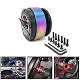 MeevrgR 6-Bolt Steering Wheel Quick Release Hub – For Racing & Off-Road Use Only, Compatible with Kits (6x70mm PCD), Titanium Finish(Titanium) - Image 6