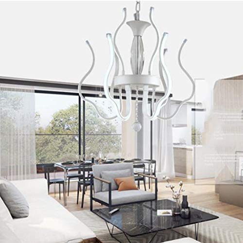 Lampe de mur en fer forgé postmoderne et plafonnier en aluminium d'architecte