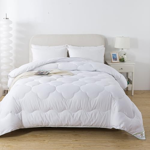 Edredón Lyocell de lujo de 13,5 tog para cama Super King con funda 230T suave 6