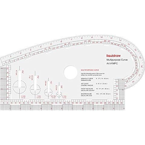 Liquidraw 4 in 1 Multipurpose Curve Ruler Cover