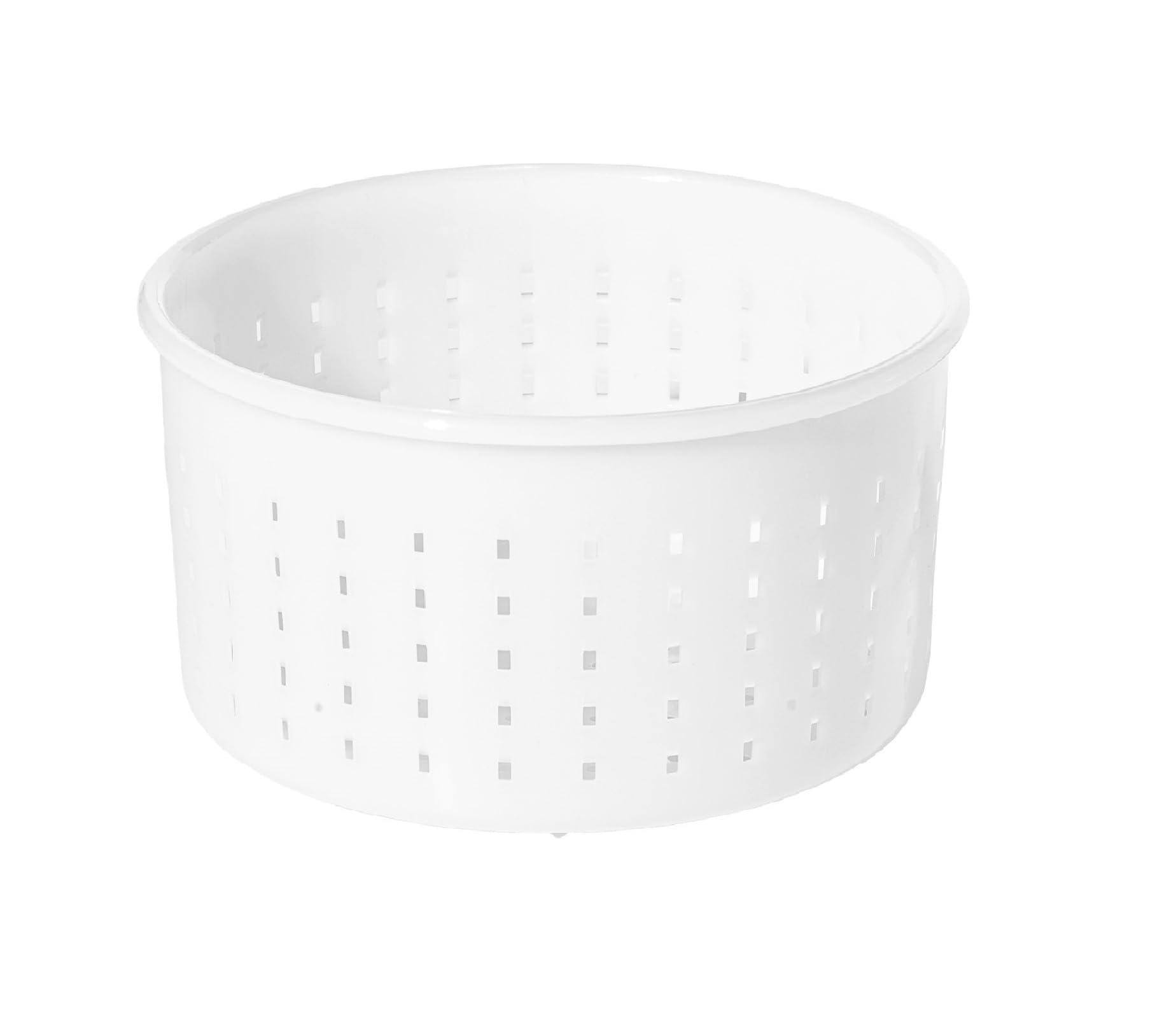 AlcoFermBrew Cheese Mould - 0.9kg - 13x7cm Caciotta | Moulds | Basket for Cheese | Cheese Form | Cheese Making