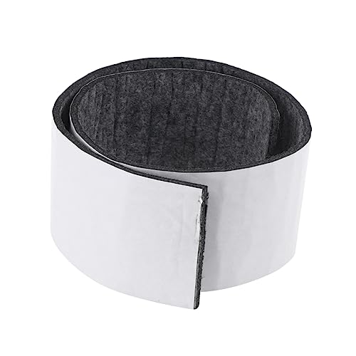 Doitool Sheets Furniture Felt Flooring Spacers Felt Furniture Pads Sheet Felt Pads For Furniture On Hardwood Floors Felt Pad Furniture Gasket Table Corner Mat Dark Grey Adhesive Felt Pads #TOP25