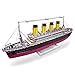 GuDoQi Puzzle 3D Madera, Maqueta Titanic Madera para Montar, Rompecabezas Madera 3D de Barcos para Construir, Kit de Manualidades DIY, Juguete de Montaje, Pasatiempos para Adultos