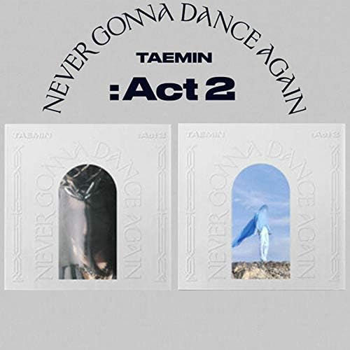 TAEMIN [NEVER GONNA DANCE AGAIN : ACT 2] 3rd Regular Album RANDOM VER. 1p CD+1p Sleeve+1p Photo Book+1p Photo Card +1p Poster(On pack)+1p Unpublished Content+TRACKING CODE K-POP SEALED