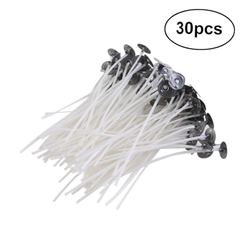 DOITOOL 30 piezas de mechas de algodón preenceradas miniatura 5