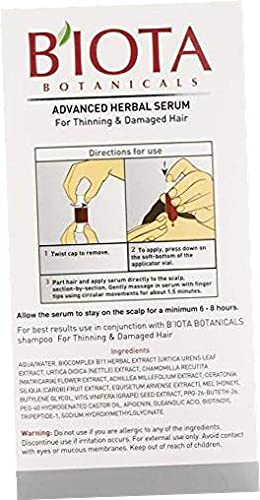 BOTANICALS ADVANCED HERBAL CARE LEAVE-IN SERUM,12 count,0.34 oz.4 pack