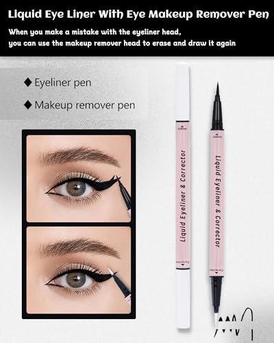 Lestpola 2-In-1 Eyeliner & Eraser Pen, Precision Drawing + Easy Makeup Removal, Vegan Formula, Waterproof Smudge-Proof, Eye Makeup Remover And Colored Eyeliner thumb #4