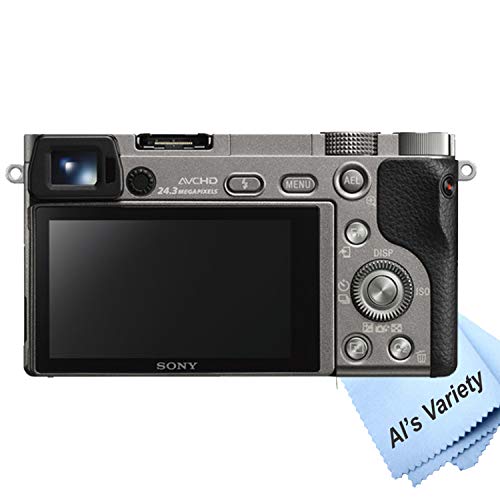 Sony Alpha a6000 (Graphite) Mirrorless Digital Camera with 16-50mm Lens + 32GB Card, Tripod, Case, and More (18pc Bundle) - Thumbnail 4