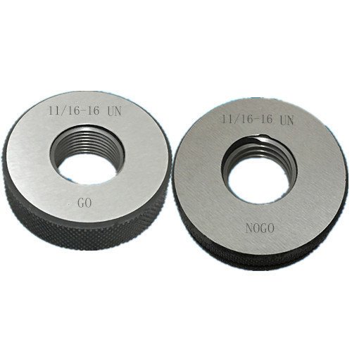 11/16-16 UN Thread Ring Gage 2A GO NOGO 100% Calibrated Ship by FedEx Delivery in 4 Days