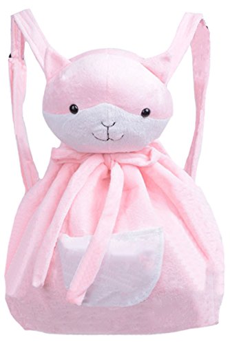 Ya-cos Cosplay Female High School Chiaki Nanami Cosplay Outfit Uniform Dress Green (Cat Backpack, Pink)