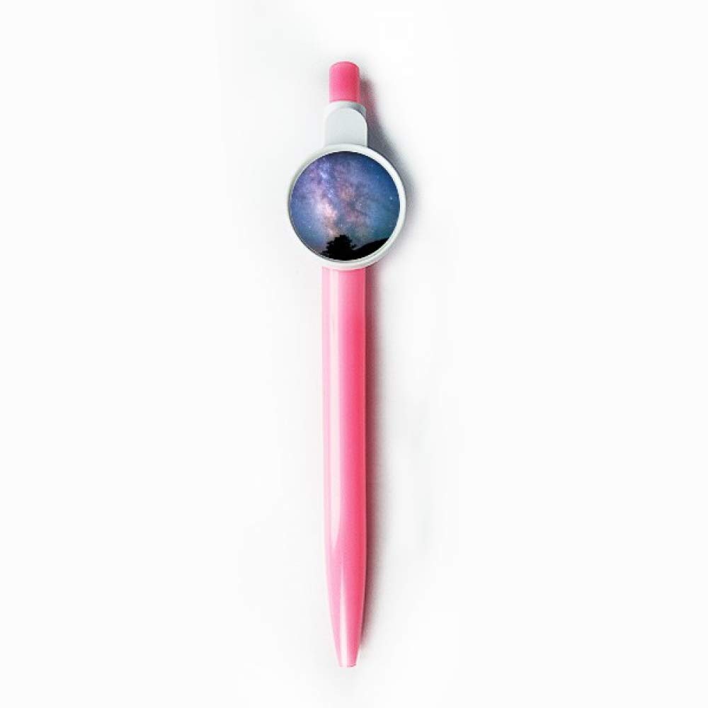 Stylo à bille rétractable bleu galaxie nébuleuse sombre DIYthinker - 5
