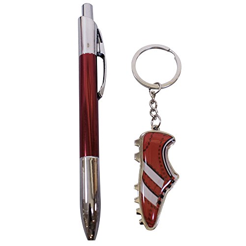 Kit Caneta Roller Ball + Chaveiro Chuteira - Flamengo