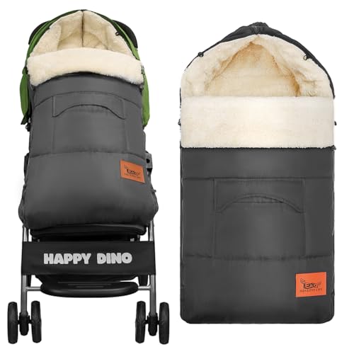 EAQ Cosytoes Footmuff Baby footmuff Fleece Lined Cosytoes Warm Washable Universal Pushchair Footmuff